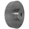 B&B Manufacturing 56-5P15-6A5, Timing Pulley, Aluminum, Clear Anodized,  56-5P15-6A5 - alternate 2